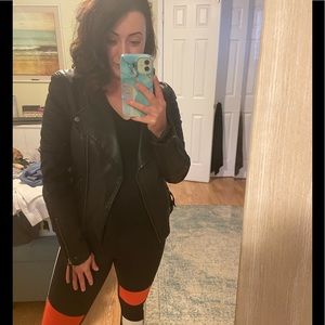 TOPSHOP FAUX LEATHER JACKET